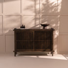Rustic wooden cabinet