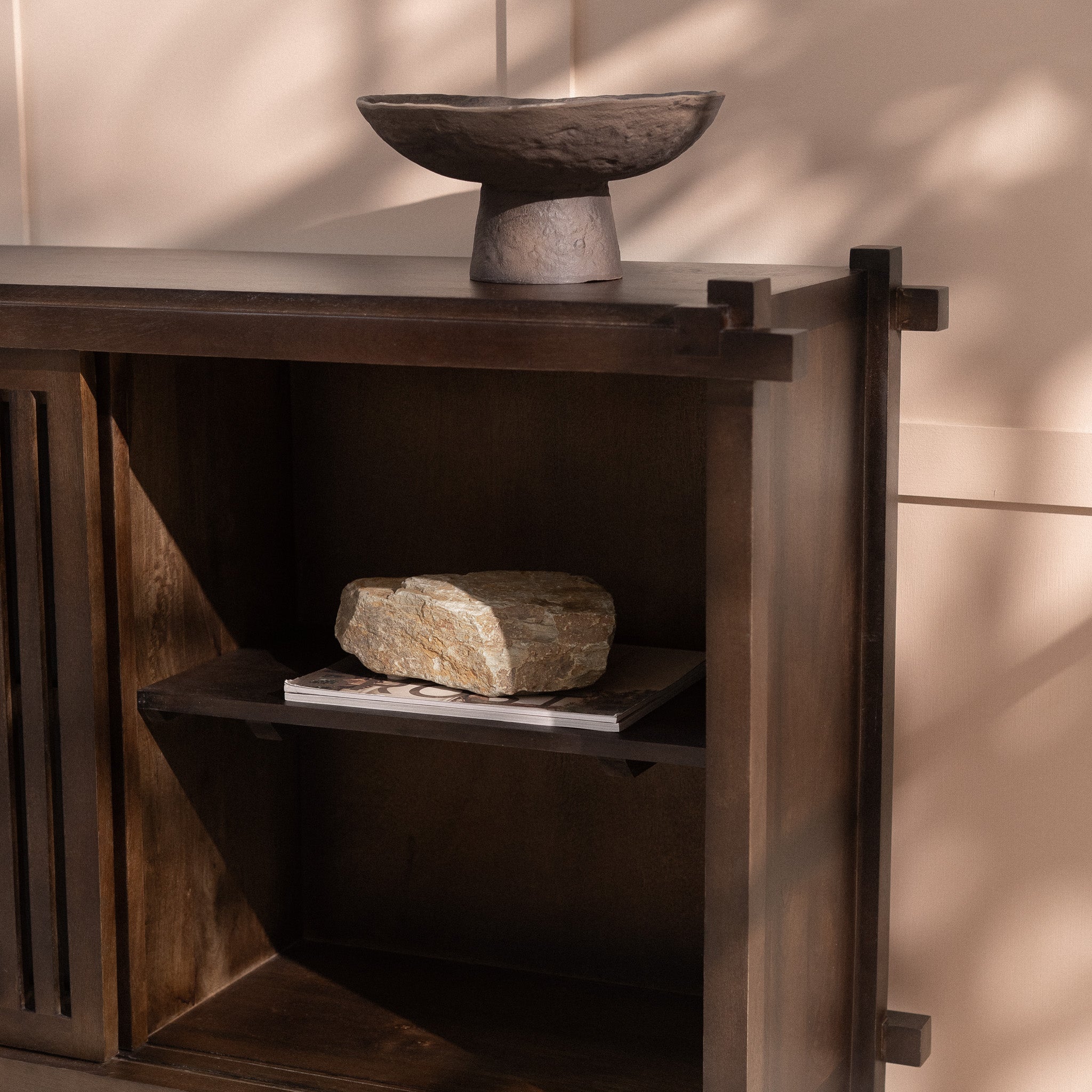 Solid wooden cabinet