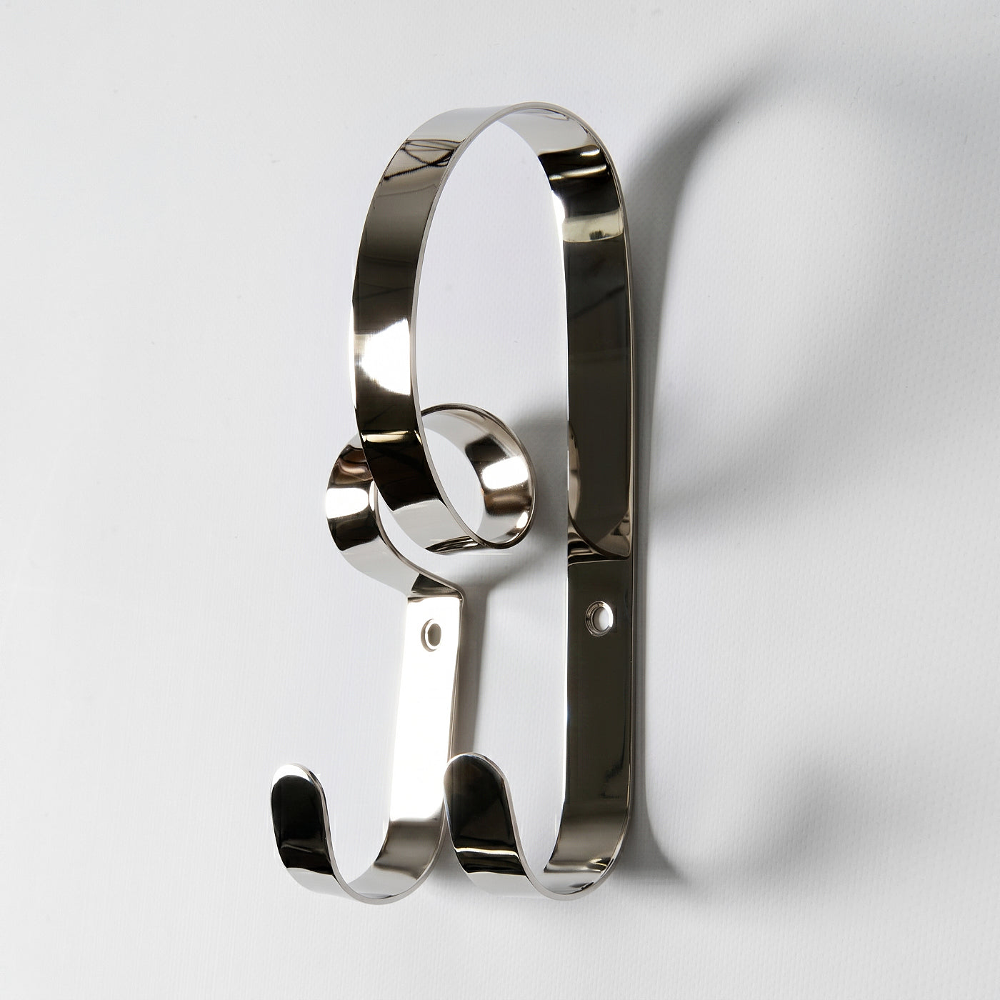 Chrome wall hook