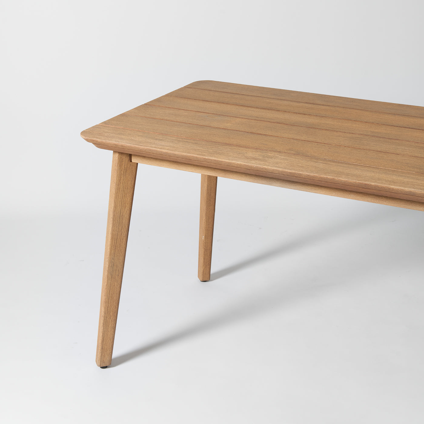 Slatted garden table