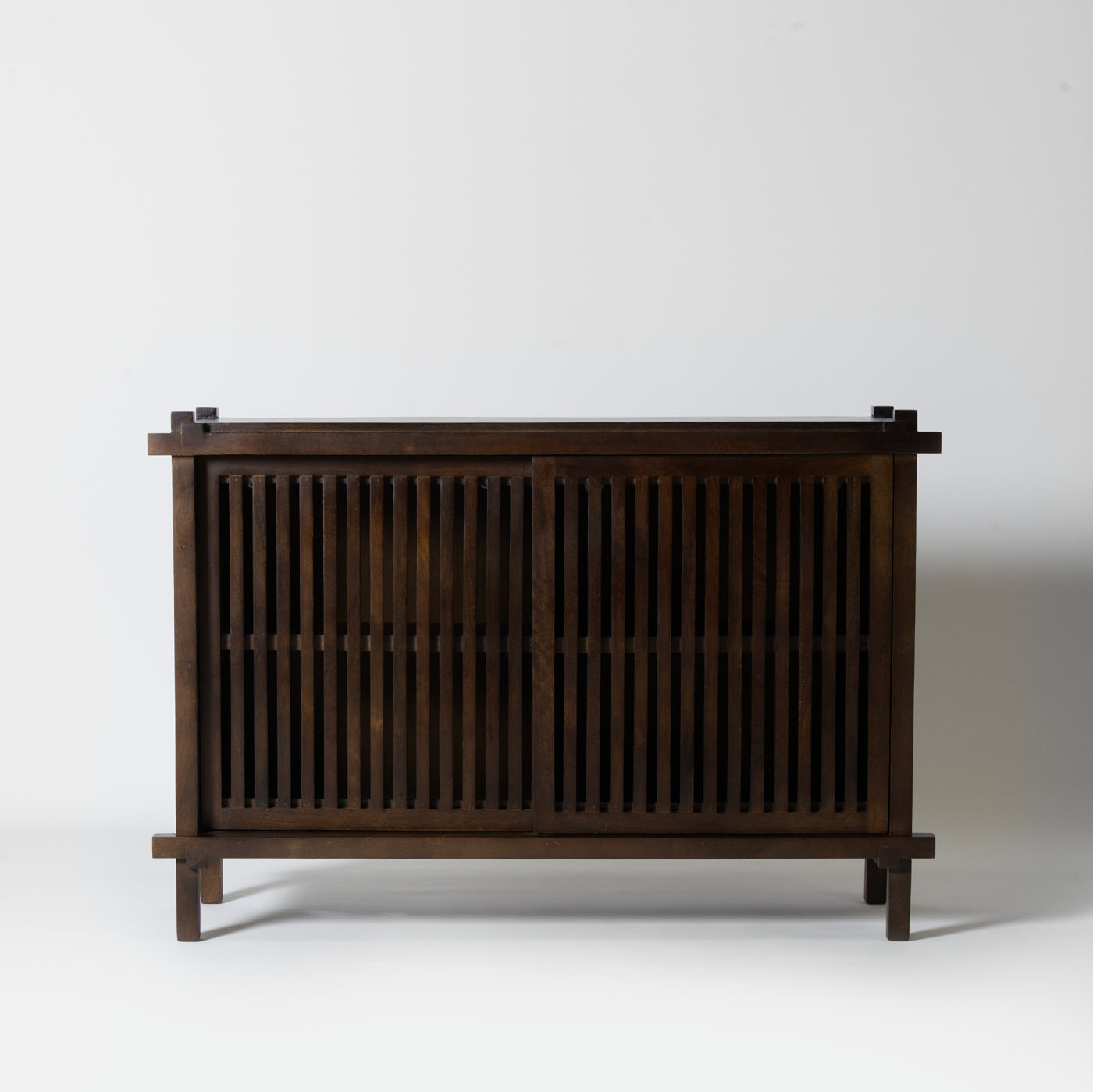 Dark mango cabinet