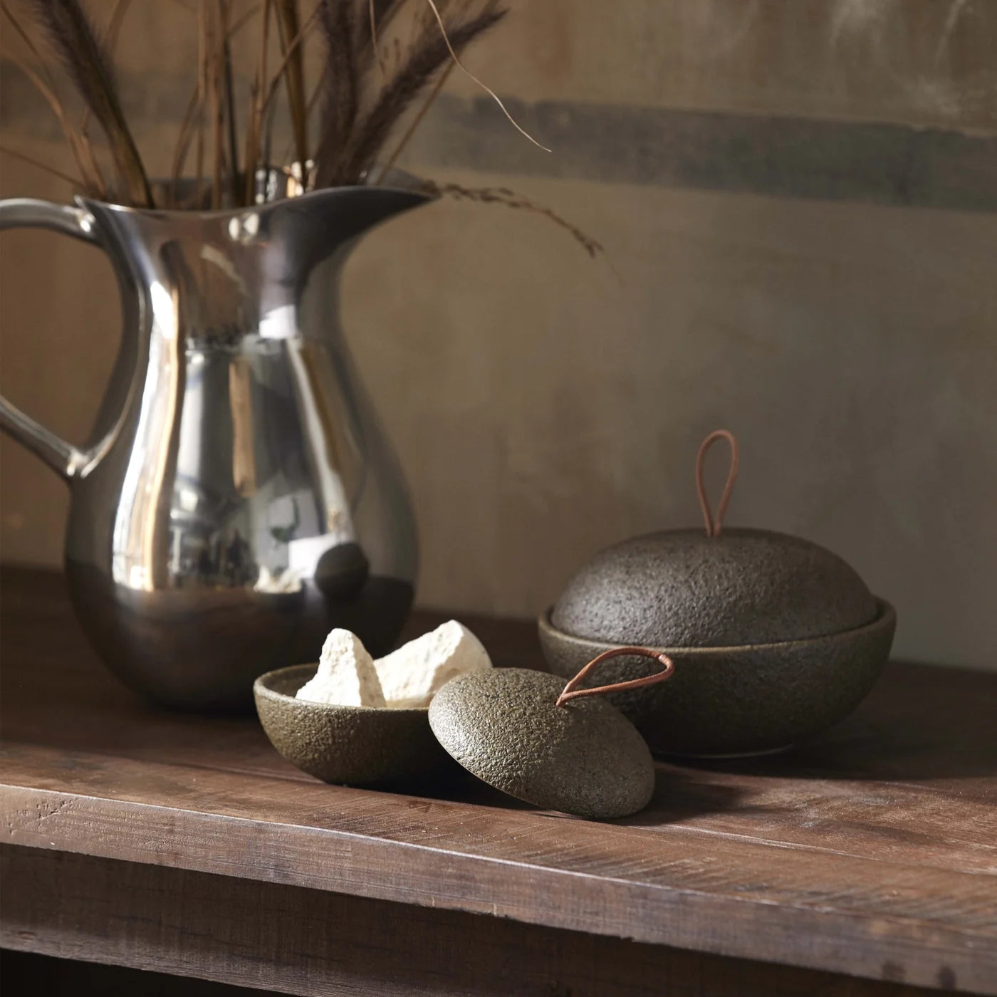 stoneware trinket bowl