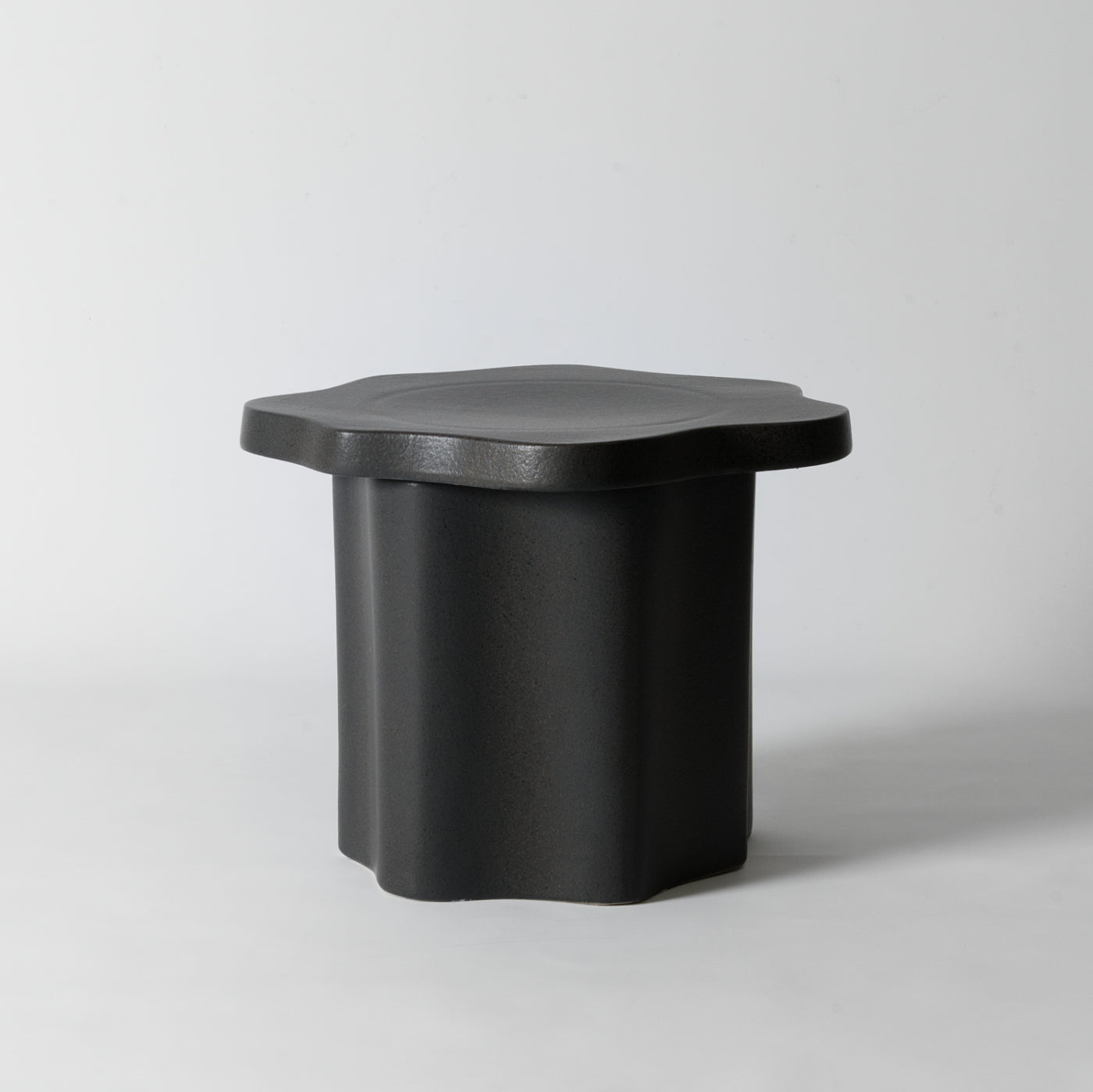 Stoneware side table