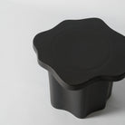 Black wavy side table