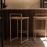 Wapu Woven Bar Stool Taupe