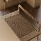 natural rope stool