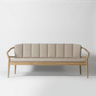 Teak outdoor 3 seat sofa