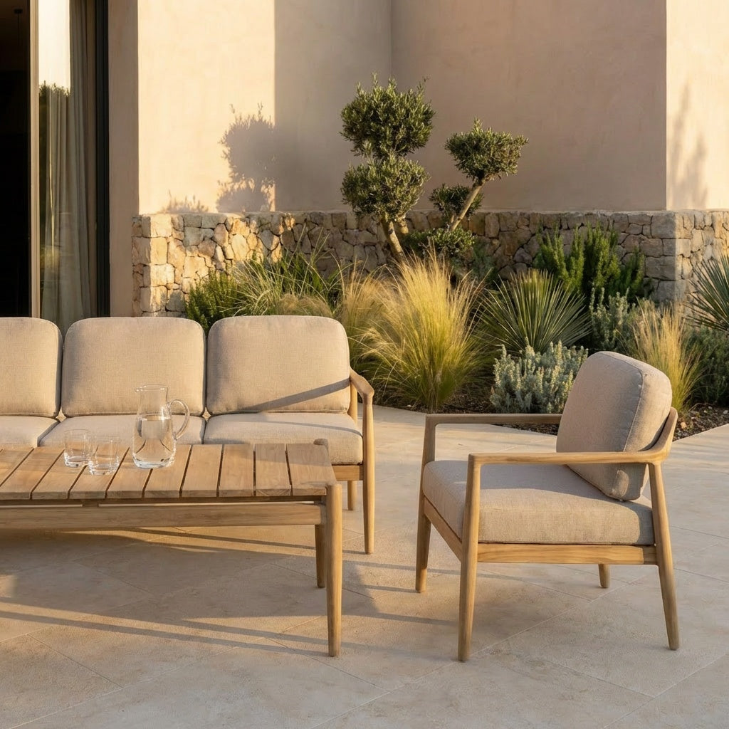 Water resistant outdoor chair