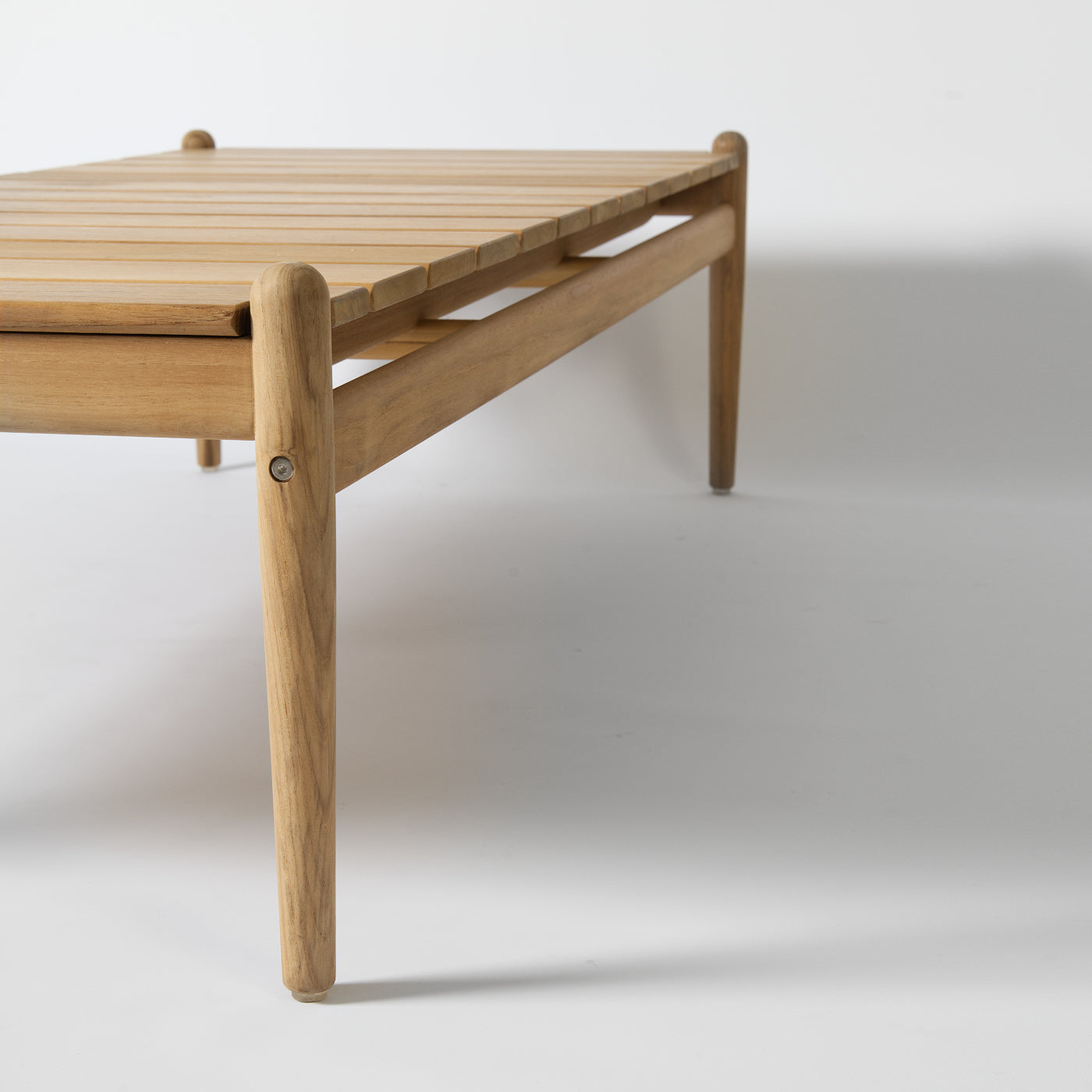 Handmade wooden garden coffee table