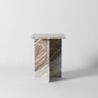 Simple marble side table