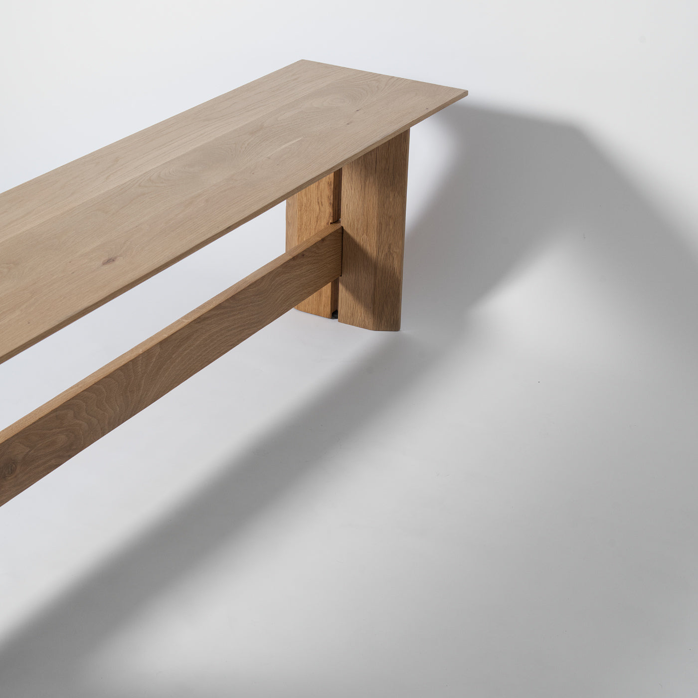 Fsc oak dining bench