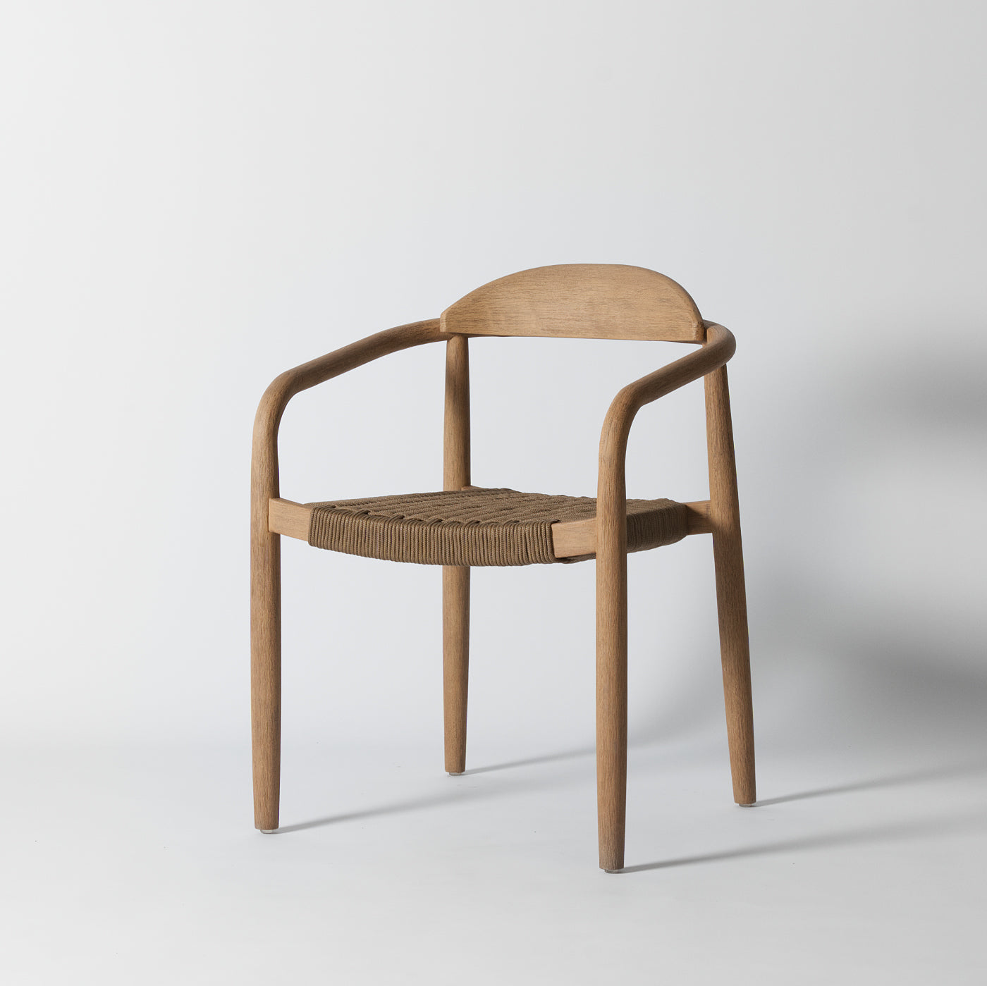 Wooden framed outdoor chair