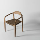 woven rope dining chair