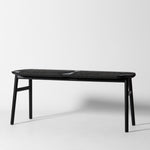 Arven Black Oak Bench