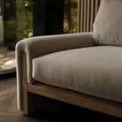 Family-sized sofa with deep seats