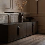 Kanso Dark Wood TV Stand