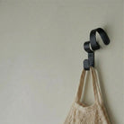 Black ribbon door hook