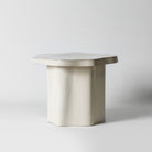 Glased ceramic side table