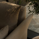 modern 2-seater sofa with curved arms