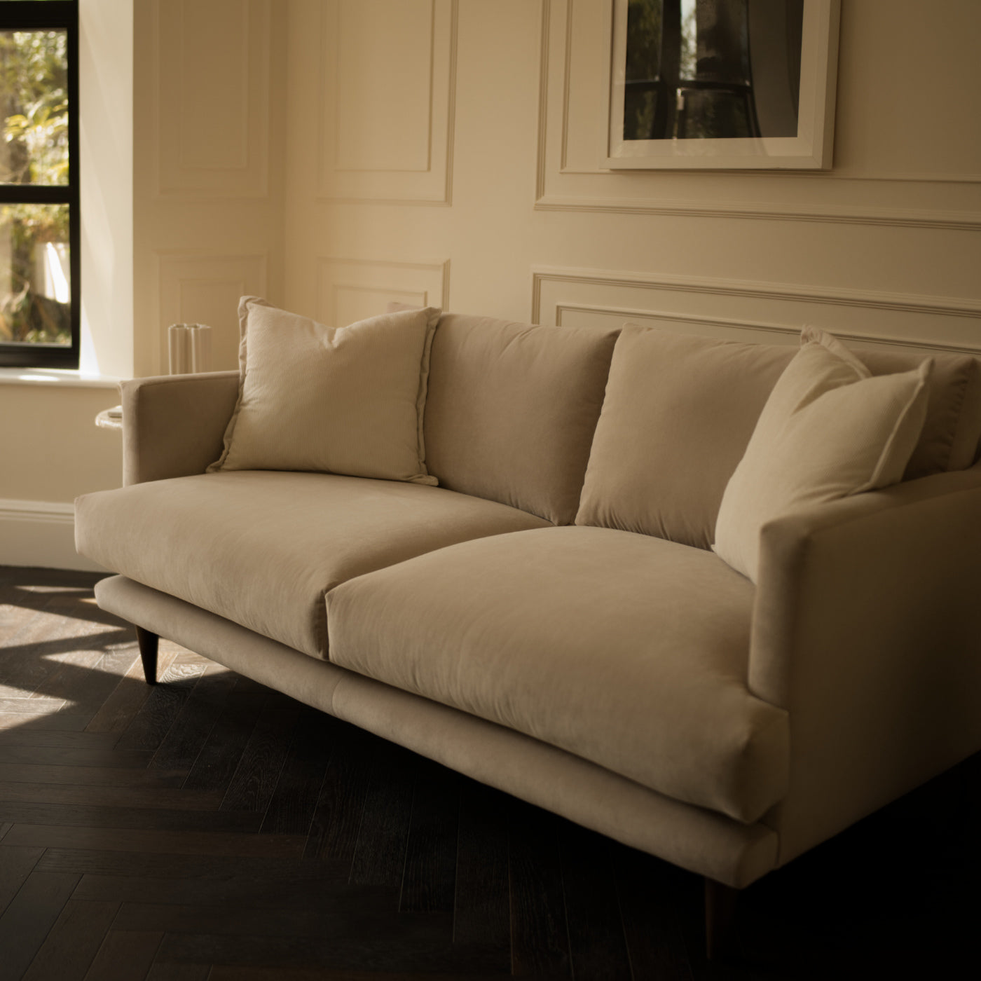 Deep seat 2-seater sofa