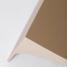 Arched side table beige 