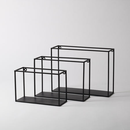 Metal Box Shelves, Set of 3