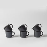Zeta Espresso Cup Set Black