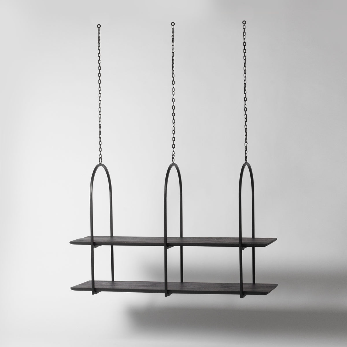 Boe Ceiling Suspended Shelves, Hanging Wine Glass Rack | Vaunt Design