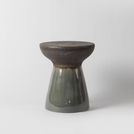 Ceramic decorative stool