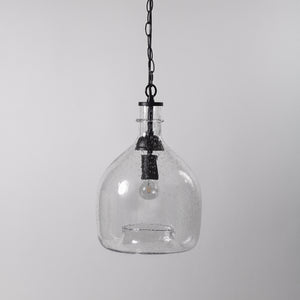 Glass Bell Jar Light, Clear
