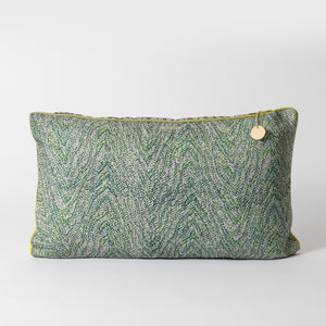  Green Patterned Cushion