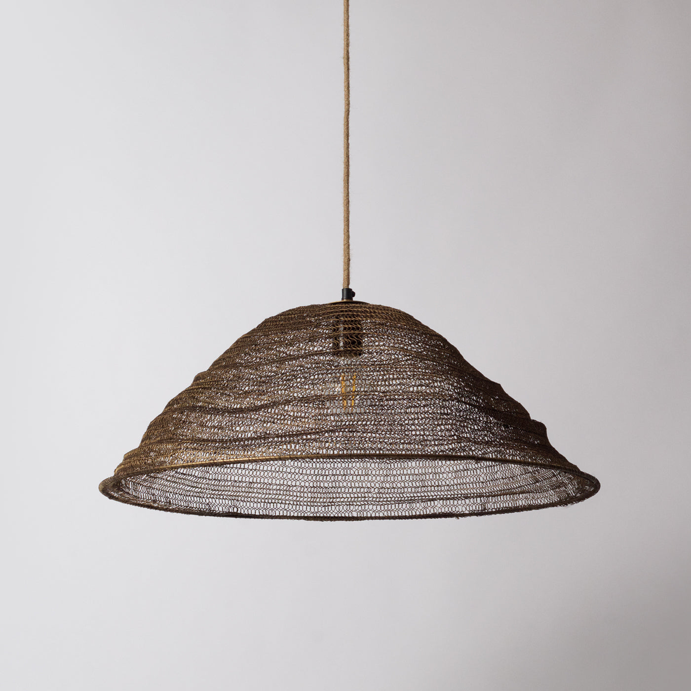 Rustic Metal Lampshade
