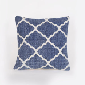 Maha Geometric Blue Scatter Cushion