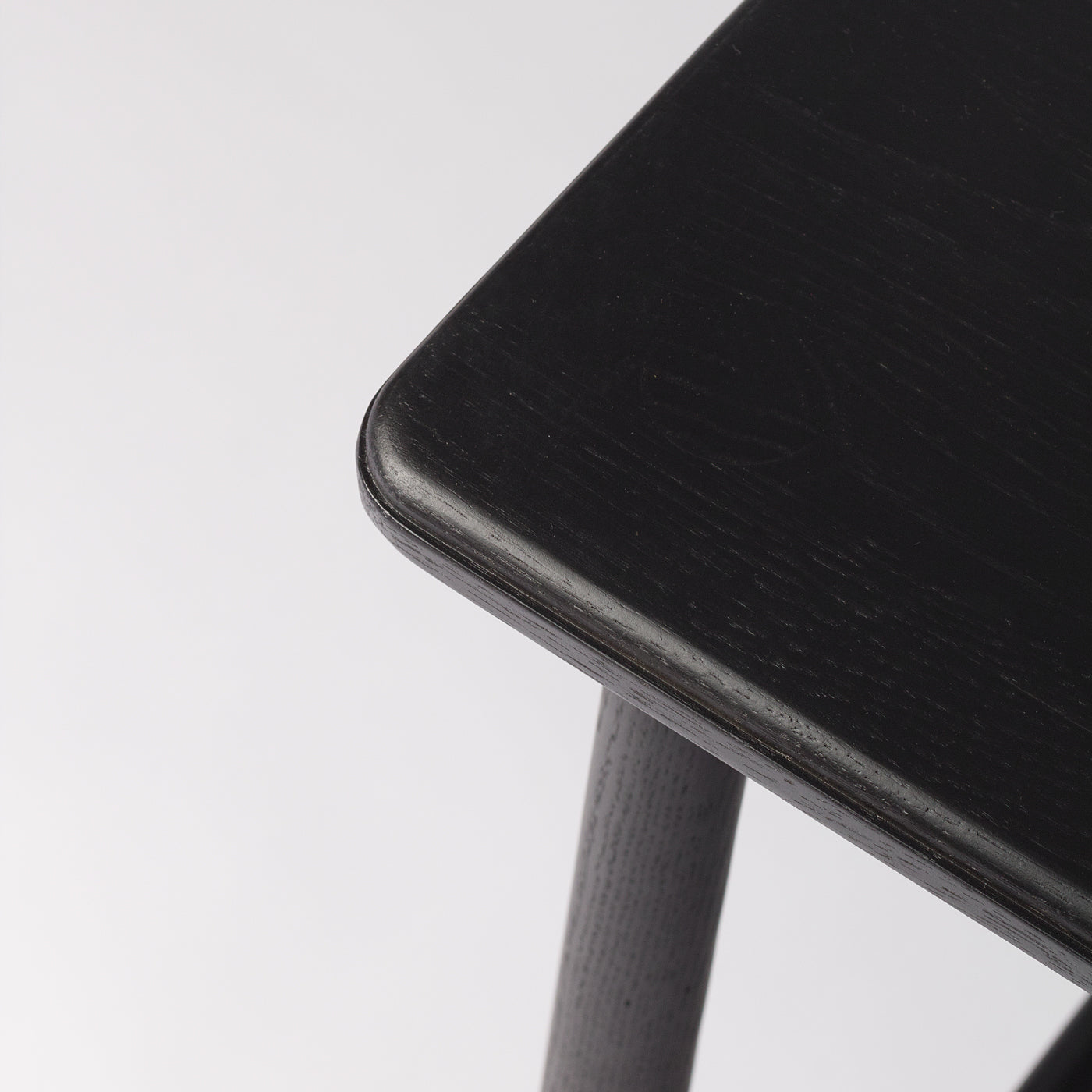 Lena Nordic Bedside Table, Black | Vaunt Design