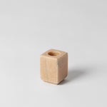 Meja Pink Marble Candlestick Holder
