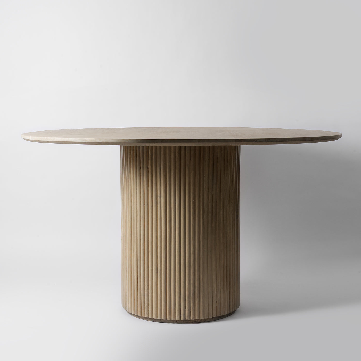 Baldr Ribbed Dining Table, Round | Vaunt Design