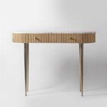 Gunhild Oak Console Table
