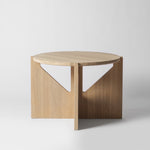 Fika Small Oak Coffee Table Round