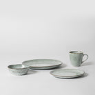 Blue Scandinavian tableware set