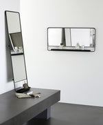 Veil Tall Mirror With Shelf