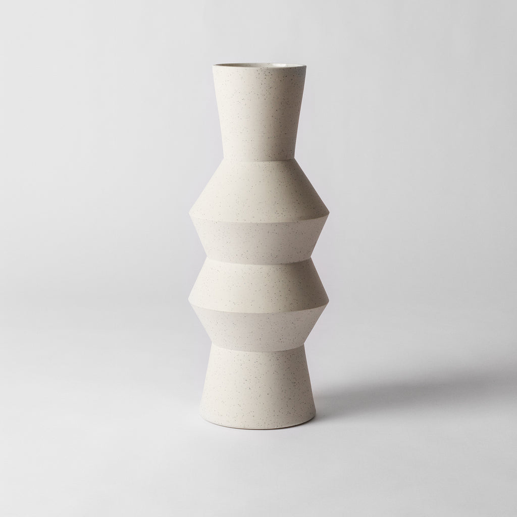 White nordic vase