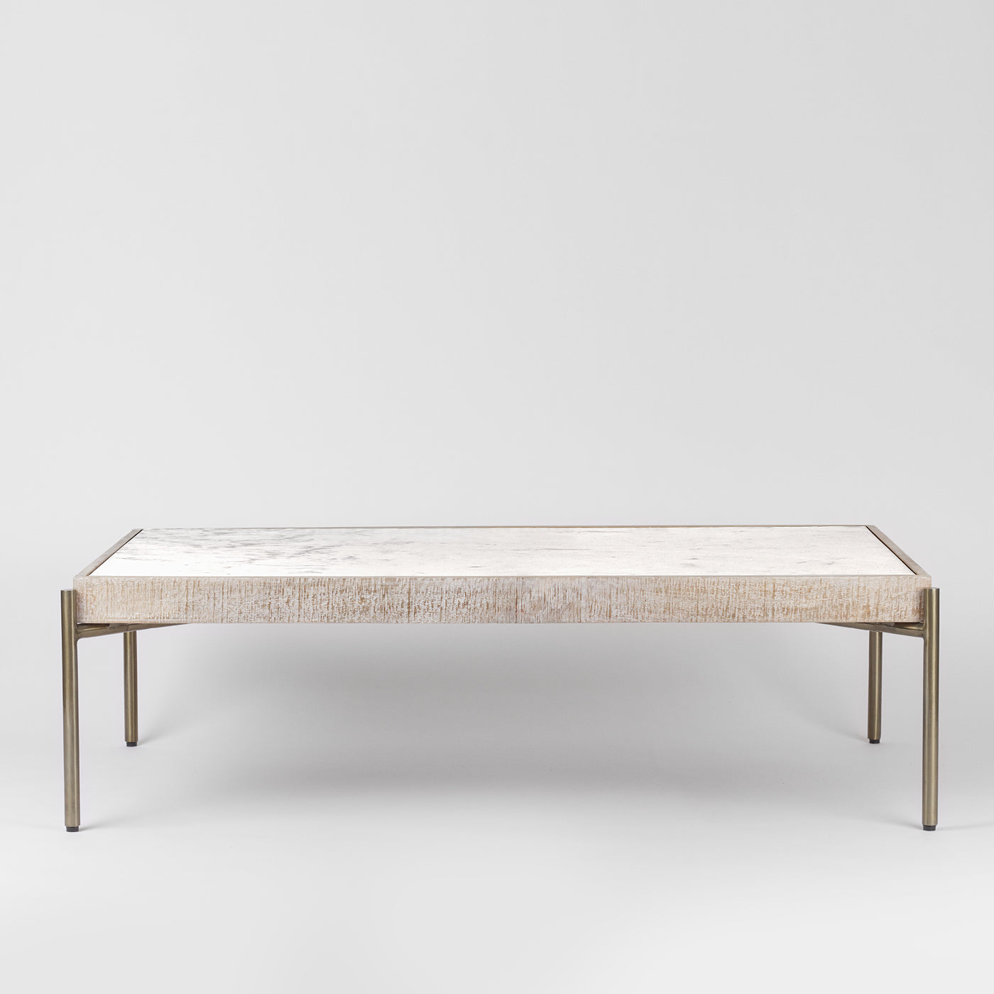 Moxie White Marble Coffee Table 