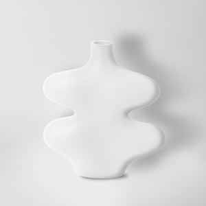 Jorne White Minimalist Vase