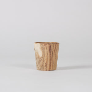Mottle Wooden Cup, Acacia