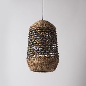 Rattan Basket Pendant Light